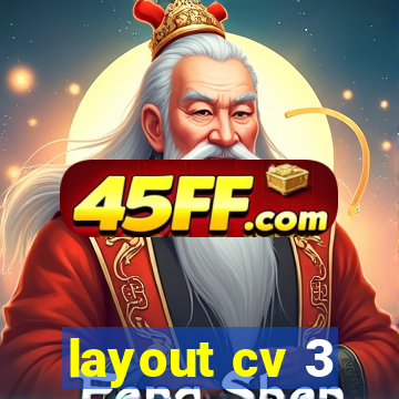 layout cv 3